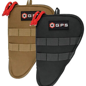 GPS Bags 1004CPCB Contoured Discreet Case w/ Black Finish w/ Lockable Zipper for 4" or Less Barrel Handgun