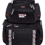 145408 GPS Bags 1712BPB Pistolero Backpack Black/Gray Holds 5 Handguns