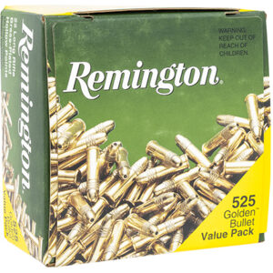 Remington Ammunition 21250 Golden Bullet Value Pack 22 LR 36 gr Hollow Point 525 Per Box/ 12 Cs