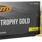 148726 HSM 264WM130VLD Trophy Gold Extended Range 264 Win Mag 130 gr Berger Hunting VLD Match 20 Per Box/ 20 Case