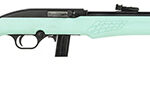 149115 Rossi RS22L1811TL RS22 Full Size 22 LR 10+1 18" Matte Black Steel Barrel, Matte Black Grooved Aluminum Receiver, Teal Synthetic Fixed Stock