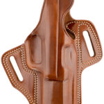 149170 Galco FL458R Fletch OWB Tan Leather Belt Slide Fits FN Five-seveN USG/MK2/Ruger 57