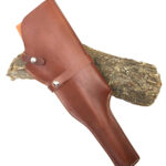 149437 Hunter Company 065-876 OWB Tan Leather Belt Loop Fits Thompson Center Contender Fits 14" Barrel Right Hand