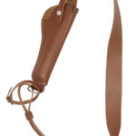 149440 Hunter Company 068-300-4 Sportsman Bandolero Shoulder Size 4 Chestnut Tan Leather Harness Fits DA Revolver Fits 5-6.50" Barrel Right Hand