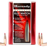 149992 Hornady 2561 ELD Match 25 Cal .257 134 gr Extremely Low Drag Match 100 Per Box/ 15 Case