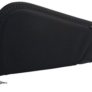 Allen 7411 Locking Handgun Case Black Endura, YKK Zippers & Foam Padding Includes 2 Keys 11" L