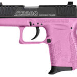 150377 Diamondback DB0100E112 DB380 Gen4 Micro-Compact Frame 380 ACP 6+1, 2.80" Stainless Steel Barrel, Nickel Boron Serrated Stainless Steel Slide, Pink Polymer Frame w/Beavertail & Grip