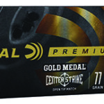 150592 Federal GM223OTM3 Premium Gold Medal 223 Rem 77 gr Open Tip Match 20 Per Box/ 10 Case