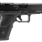 151037 ZEV OZ9SDUTYSS OZ9 Duty Standard 9mm Luger 15+1 4.50", Black, Serrated Stainless Steel Slide with Optic Cut, Polymer Frame with Picatinny Rail, Fiber Optic Combat Sights