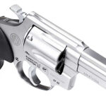 151209 Rossi 2RM649 RM64 357 Mag 6 Shot 4" Matte Stainless Steel Barrel, Cylinder & Frame Textured Black Rubber Grip