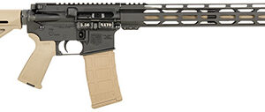 Diamondback DB15 .223 REM/5.56 NATO rifle with 16-inch chrome moly barrel and FDE Magpul stock