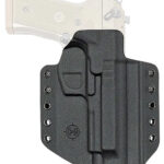 151945 C&G Holsters 2750100 Covert OWB Black Kydex Belt Loop Fits Beretta M9A3/M9A4 Right Hand