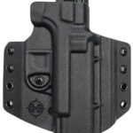 151948 C&G Holsters 0006100 Covert OWB Black Kydex Belt Loop Fits Glock 19 Fits Glock 23 Fits Glock 45