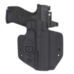 151958 C&G Holsters 1206100 Covert OWB Black Kydex Belt Loop Fits Walther PDP 4.5" Right Hand