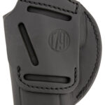 151985 1791 Gunleather 3WH6SBLA 3-Way IWB/OWB Size 06 Black Leather Belt Loop Fits Beretta 92 Fits Walther PPQ Fits Sig P320 Ambidextrous Hand