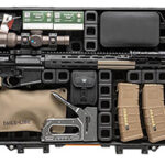 152200 Magpul MAG1301-BLK DAKA Grid Organizer Black Polypropylene for Pelican 730 Vault Tactical Rifle Case