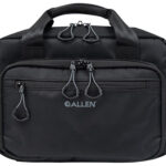 152361 Allen 3639 Double Pistol Bag Black Nylon Holds 2 Handguns