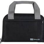 152364 Allen 3643 Pistol Tote Black Endura w/Exterior Pocket 11.50" Long Lockable Holds 1 Handgun