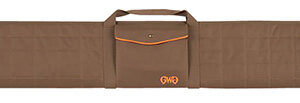 Allen 1104-52 Highland Shotgun Case 52" Brown Quilted Polyester Exterior, Front Flap Pocket w/Magnetic Closure, Lockable Zipper