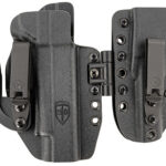 152742 C&G Holsters 0080100 MOD 1 Holster System IWB Black Kydex Belt Clip Fits Sig Glock 48/MOS Right Hand