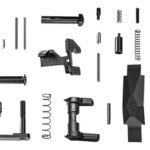 153529 Geissele Automatics Ultra Duty Lower Parts Kit Black, Ambi Safety, Oversized Bolt Release/Catch for AR-15