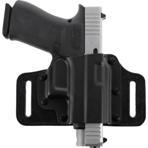 Galco TS428B TacSlide  OWB Black Kydex/Leather Belt Slide Fits HK 45/45C/HK P30/USP 9/40 Right Hand