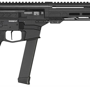 CMMG Dissent 9mm pistol 6.50 inch barrel black Cerakote