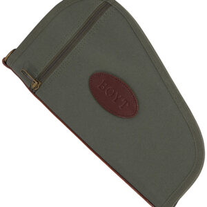Boyt Harness PP41OD Heart-Shaped Pistol Case OD Green Canvas Holds Handgun
