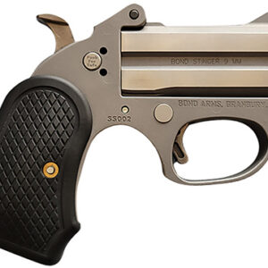 Bond Arms Honey-B .22 LR 3 inch derringer stainless steel B6 extended grip