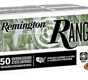 Remington Ammunition R27778 Range  9mm Luger 115 gr Full Metal Jacket 50 Per Box/ 20 Case