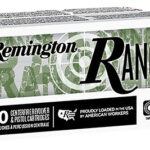 155736 Remington Ammunition R27780 Range 9mm Luger 124 gr Full Metal Jacket 50 Per Box/ 20 Case