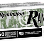 155737 Remington Ammunition R27781 Range 40 S&W 180 gr Full Metal Jacket 50 Per Box/ 20 Case