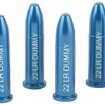 15585 A-Zoom 12208 Rimfire Action Proving Dummy Rounds 22 LR Aluminum 6 Pack