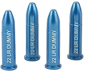 A-Zoom 12208 Rimfire Action Proving Dummy Rounds 22 LR Aluminum 6 Pack