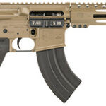 155892 Diamondback DB1915O061 DB15 7.62x39mm 28+1 10", FDE, Carbon Lower, 9" M-LOK Handguard, Black Padded Buffer Tube/Magpul Grip