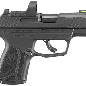 Ruger MAX-9 9mm pistol with ReadyDot micro reflex sight, black finish