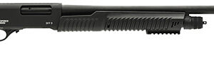 Gforce Arms GFP3REX GFP3REX  12 Gauge Pump 3" 4+1 20" Black Steel Barrel, Black Picatinny Rail Receiver, Black Rubber Grip