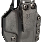 158360 Blackhawk Stache Base Holster Kit IWB Black Polymer Belt Clip Fits Sig P320 Ambidextrous