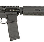 158401 Aero Precision APCR640435 AR15 5.56x45mm NATO 30+1 16" Mid-Length Barrel, Black, Magpul Furniture, Drop-In Handguard, CTR Stock, MOE Grip, A2 Front Sight