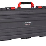 158449 Plano PLA11842R All Weather 2 w/ Rustrictor Technology 42" Gray w/ Red Accents Dri-Loc Seal & Lockable Latches