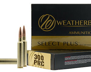 Weatherby R300P205EH Select Plus  300 PRC 205 gr Jacket Hollow Point 20 Per Box/ 10 Case