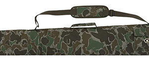 Drake Waterfowl DW3110037 Side-Opening Shotgun Case Exterior Choke Tube Pocket, Carry Handles/Adj. Strap, Hanging D-Ring