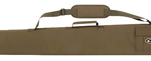 Drake Waterfowl DW3110GTB Side-Opening Shotgun Case Exterior Choke Tube Pocket, Carry Handles/Adj. Strap, Hanging D-Ring