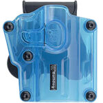 158651 Bulldog MX005 Max Multi Fit OWB Transparent Blue Polymer Paddle Mount