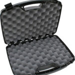 15896 MTM Case-Gard 80940 Double Handgun Case Black Polypropylene Holds 2 Handguns w/ up to 8' Barrels