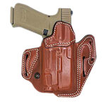 159257 DeSantis Gunhide 201TA2SZ0 Vengeance Scabbard OWB Tan Leather Fits Sig P320C/P250C w/RD, Belt Slide, Right Hand