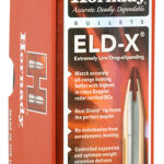 159609 Hornady 22833 ELD-X 22 Cal .224 80 gr Extremely Low Drag Match 100 Per Box/ 25 Case