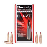 159611 Hornady 22762 ELD-V 22 Cal .224 62 gr 100 Per Box/ 25 Case