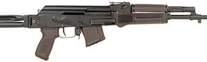Arsenal SAM7SF-84E 7.62x39mm rifle with plum furniture and right-side folding stock