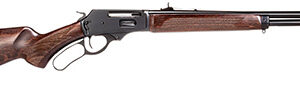 Rossi R95 .45-70 Government lever-action rifle with 20 inch black oxide barrel and hardwood stock
